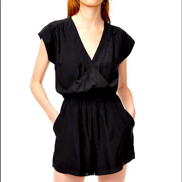 Babaton silk romper - Picture 1 of 4